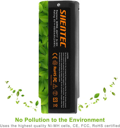 SHENTEC 4000mAh 6V Battery Compatible with Paslode