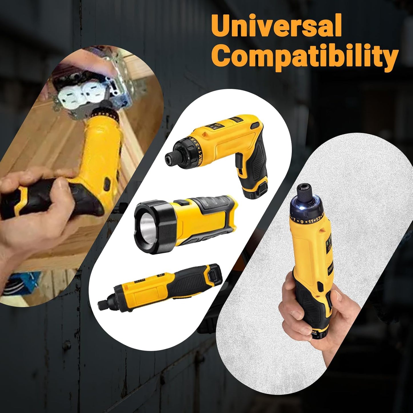 SHENTEC 2000mAh 8-Volt Replacement Battery Compatible with DEWALT