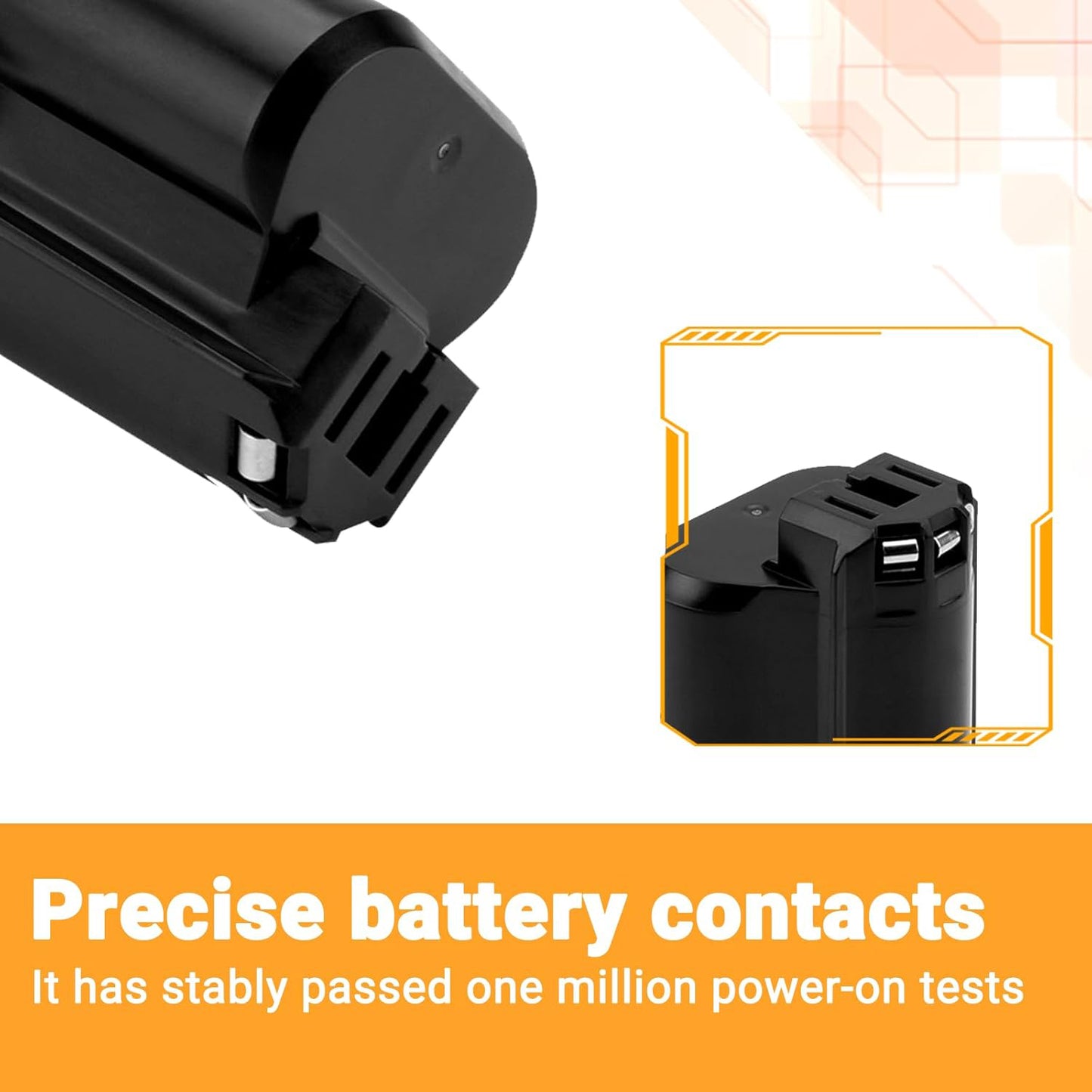 SHENTEC 3000ｍAh 12V Lithium-Ion Battery Compatible with Dremel (12V Charger Include)