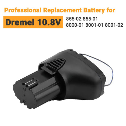 SHENTEC 10.8V 3.0Ah Battery Compatible with Dremel 855-02 855-01