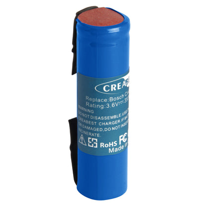 SHENTEC 3.6V 3.5Ah Li-ion Replacement Battery For Bosch PTK 3.6Li PSR Select 3.6 ISO IXO XEO ISIO