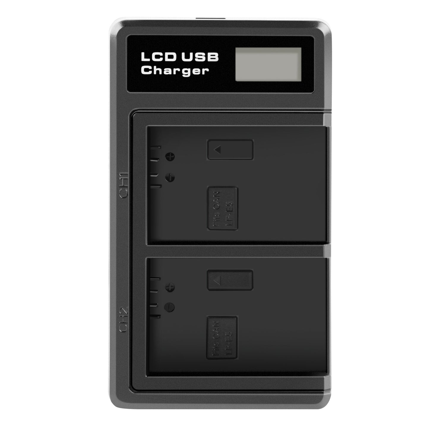 2× LP-E5 Battery 1800mAh For Canon EOS 450D 500D 1000D Rebel T1i Xs Kiss X3 X2