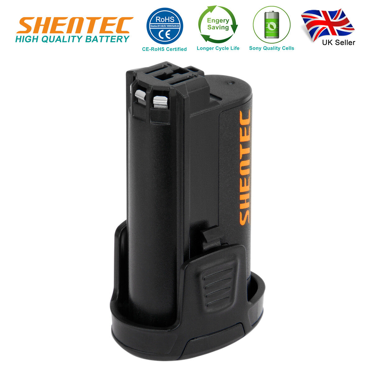 SHENTEC 3000mAh 8V Li-ion Battery For Dremel 8100 Cordless Multi-Tool B808-01