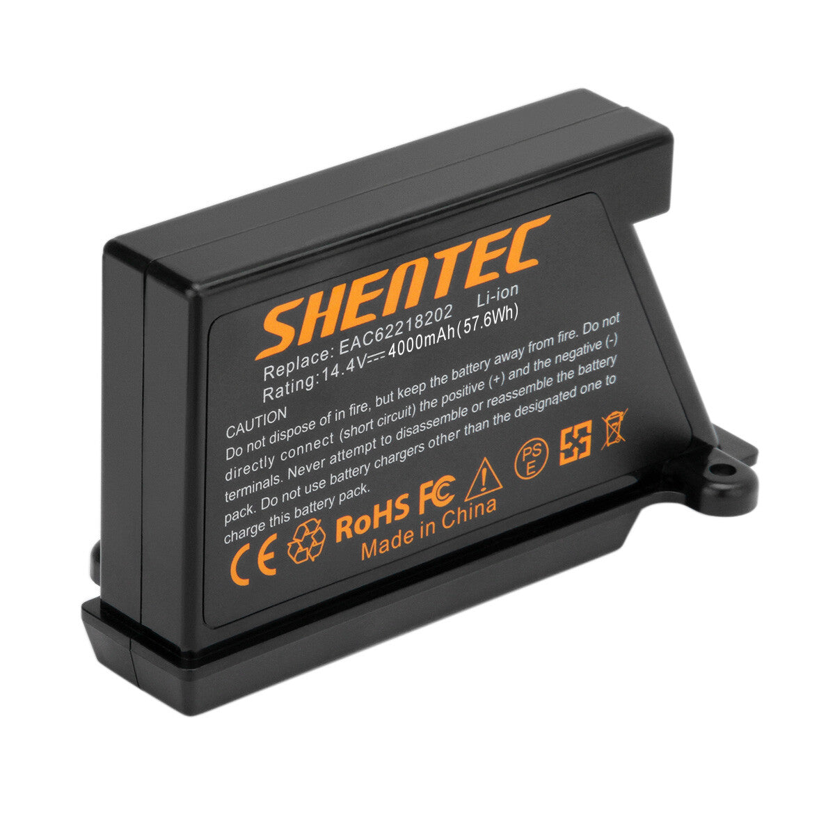 SHENTEC 2X 14.4V 4.0Ah Li-ion Battery for LG EAC60766104 EAC60766105 EAC60766101 VR1012W