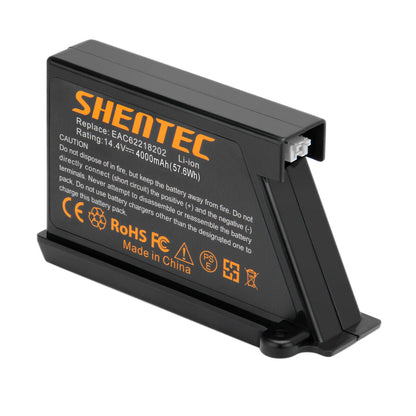 SHENTEC 2X 14.4V 4.0Ah Li-ion Battery for LG EAC60766104 EAC60766105 EAC60766101 VR1012W