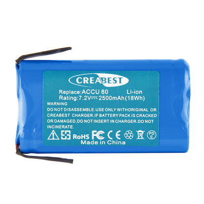 SHENTEC 7.2V 2500mAh Li-ion Battery For Gardena ACCU80 8802-00.640.00 Accu 80 8803 8824