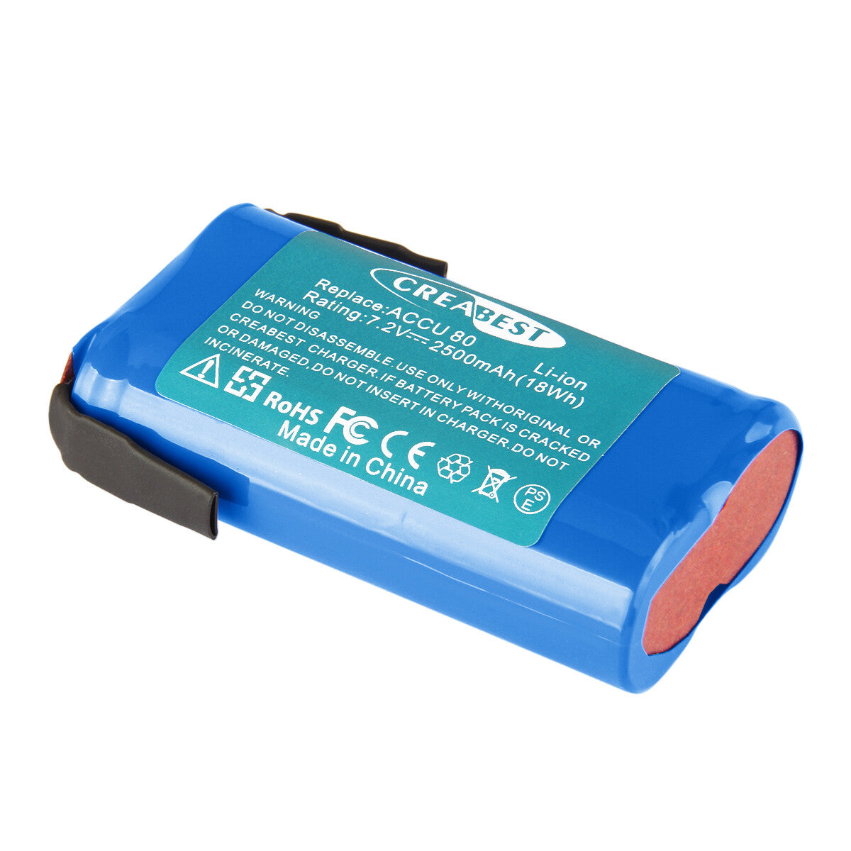 SHENTEC 7.2V 2500mAh Li-ion Battery For Gardena ACCU80 8802-00.640.00 Accu 80 8803 8824