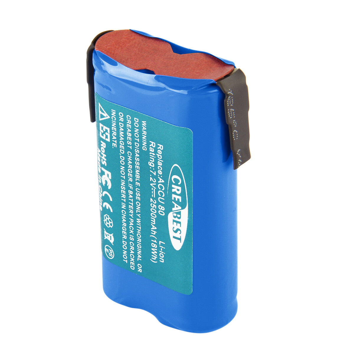 SHENTEC 7.2V 2500mAh Li-ion Battery For Gardena ACCU80 8802-00.640.00 Accu 80 8803 8824