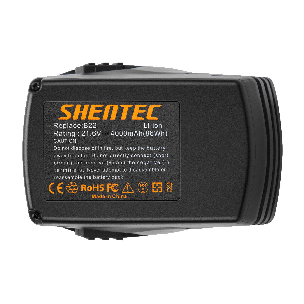 SHENTEC 2x 21.6V 4.0AH Li-ion Battery for Hilti B22/2.6 B22/3.3 SF22-A WSR22-A TE 2-A22
