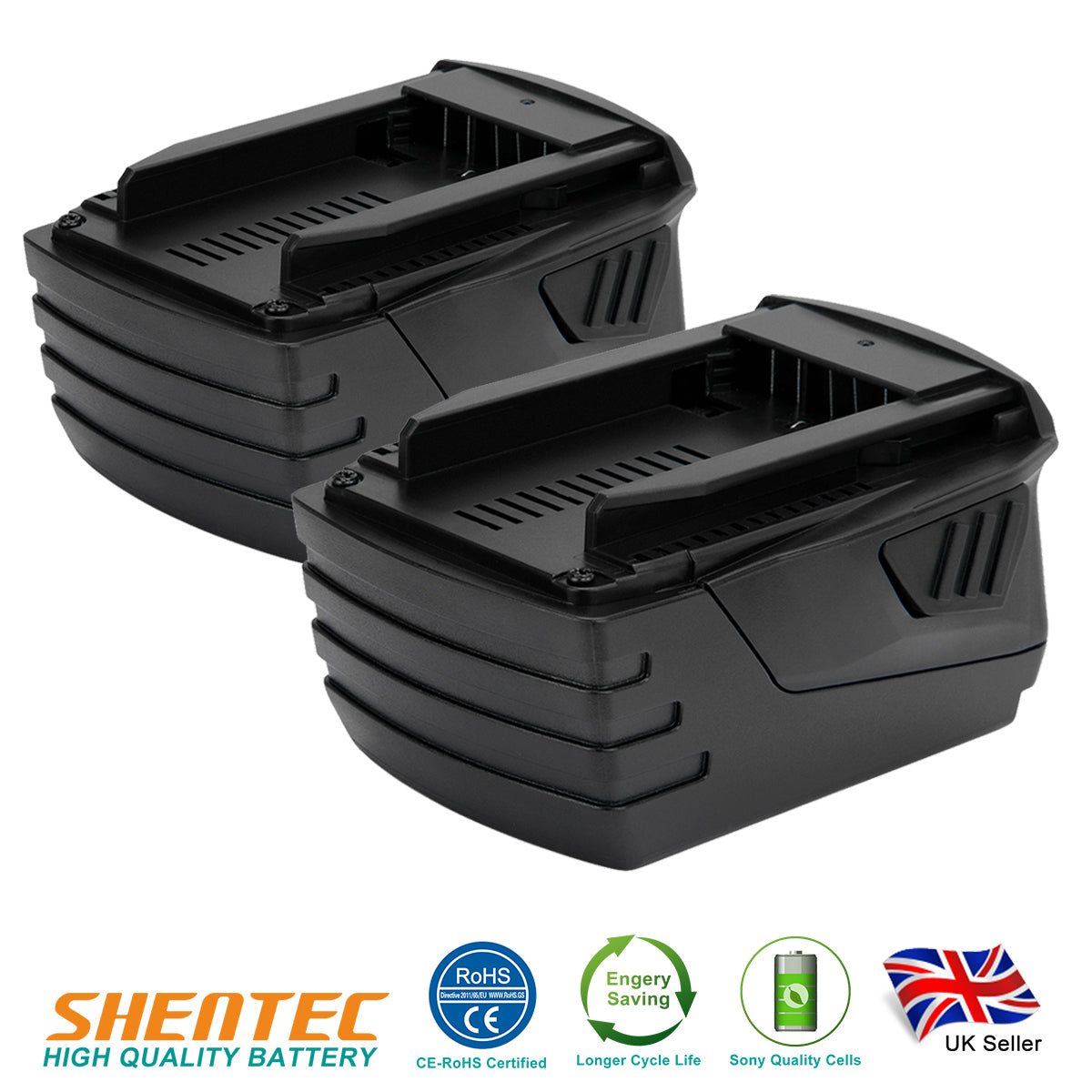 SHENTEC 2x 21.6V 4.0AH Li-ion Battery for Hilti B22/2.6 B22/3.3 SF22-A WSR22-A TE 2-A22