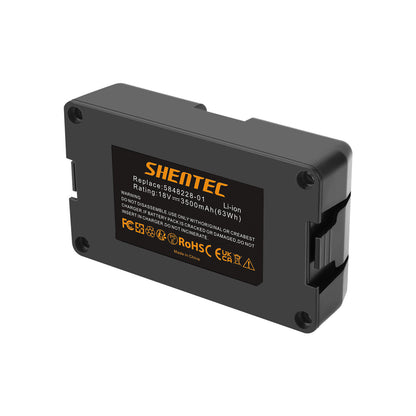 SHENTEC 3500mAH 18V Li-Ion Battery for Gardena Sileno 2020 City 2018 Sileno+R100L