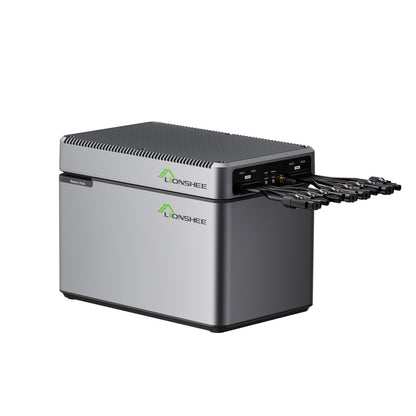 1024WH Power Box LiFePO4 52V 20AH Battery Storage Box + 1600W Smart Solar Hub For Home Balcony Solar System