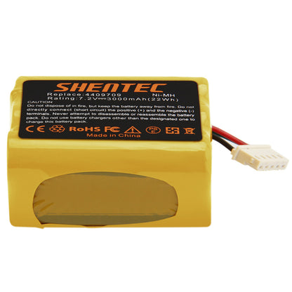 SHENTEC 7.2V 3.0AH Ni-MH Battery For iRobot Braava 390 380T 390T 380 4409709 Mint Plus 5200