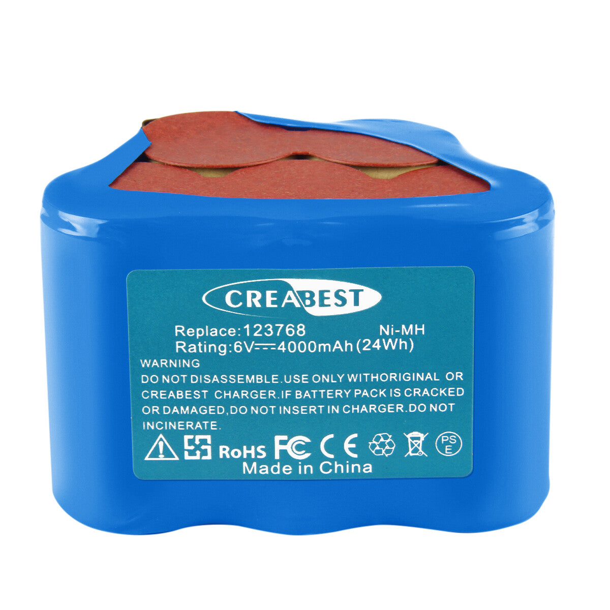 SHENTEC 4000mAh 6V Ni-MH Battery for ULO BOX EBL 801 123768 93230 5 VYRR