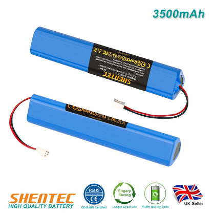 SHENTEC 2x 10.8V 3500mAh NiMH Battery for Velux Solar-Dachfenster 946933 946930 846933