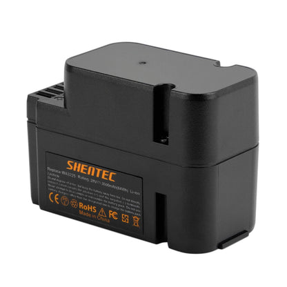 SHENTEC  PLG 2 Pack 3.0AH 28V Li-ion Battery For Worx WG790E WG754E WG794E WG755E WA3225 WA3565