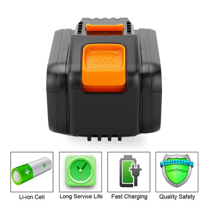 SHENTEC 20V 6000mAh Li-ion Battery For Worx WA3551.1 WX170 WX372 WX390 WA3516 WA3549.1